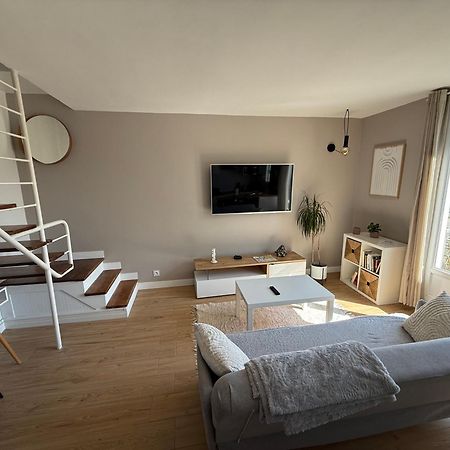 Superbe Duplex Avec Parking Gratuit Appartement Grenoble Buitenkant foto
