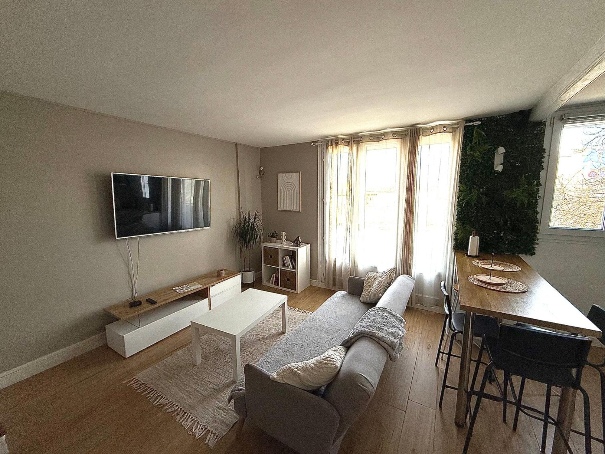 Superbe Duplex Avec Parking Gratuit Appartement Grenoble Buitenkant foto