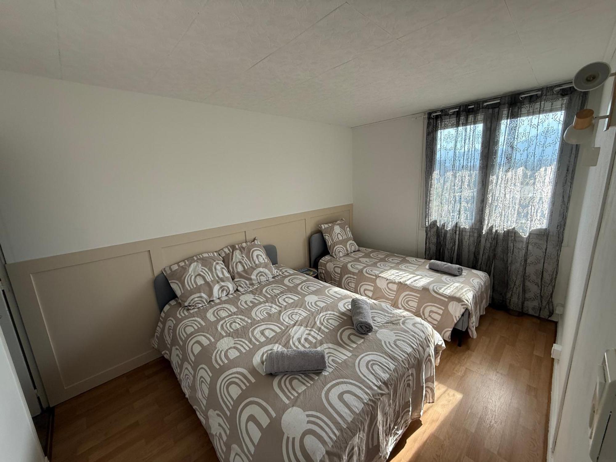 Superbe Duplex Avec Parking Gratuit Appartement Grenoble Buitenkant foto